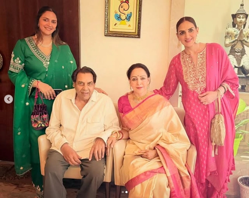 dharmendradeol his family